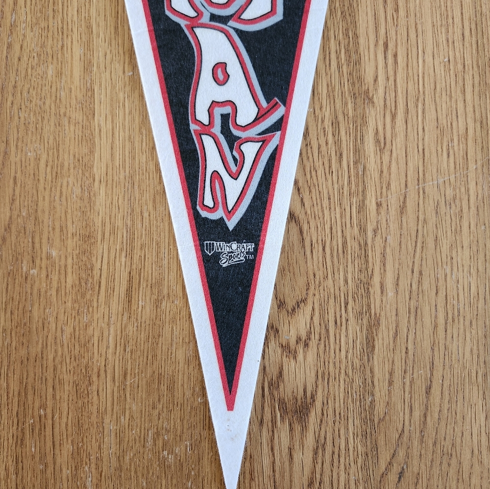 1996 Bret Hart Wrestling Pennant WCW NWO Windcraft - Picture 7 of 11